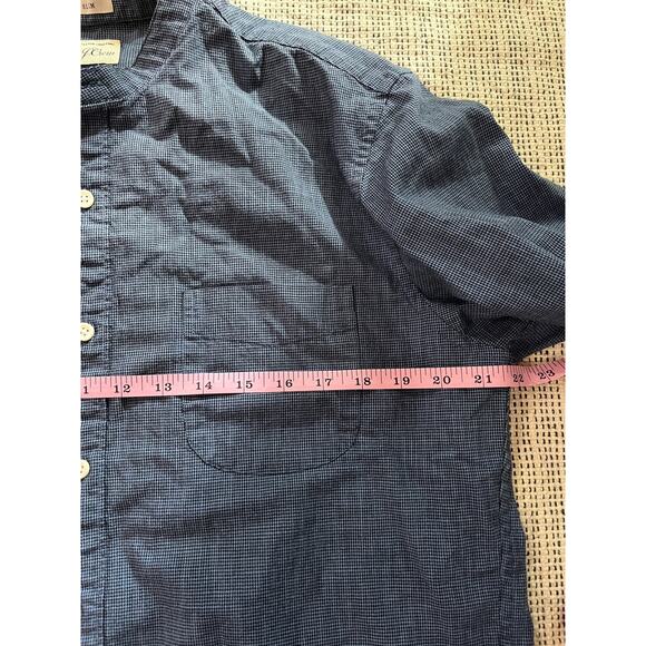 J.Crew blue  button up size large - Picture 4 of 5